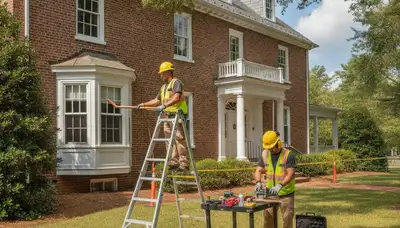 Virginia Beach, VA plumber repairing a pipe for residential plumbing service