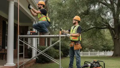 Plumber repairing a pipe in Virginia Beach, VA for residential plumbing service