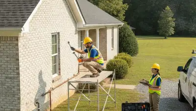 Virginia Beach plumber repairing a leaking pipe for residential plumbing service