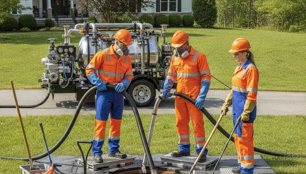 Virginia Beach, VA plumbers providing septic tank cleaning for homes and routine sewer maintenance