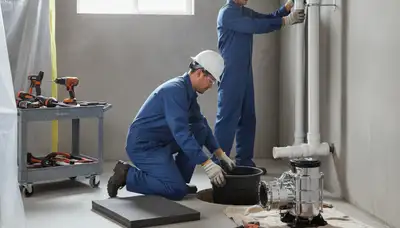 Sump pump installation for Virginia Beach, VA home flooding protection by On Call Plumbers